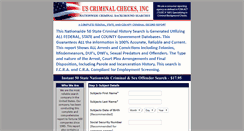 Desktop Screenshot of criminalcbs.com